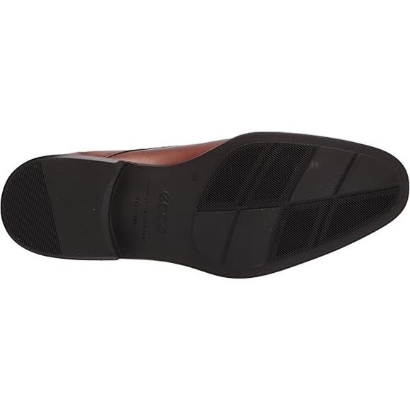 NWT ECCO Men's CITYTRAY Cap Toe Tie Oxford, Brown (AMBER)-12-12.5 US - Picture 7 of 7